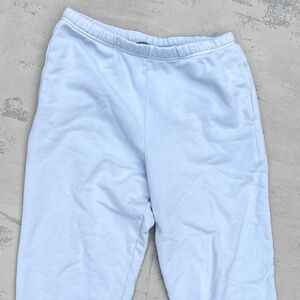 Light Blue Skims Size Large Jogger Sweatpants